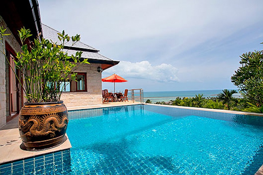 4 BEDROOM SEA VIEW LUXURY HOLIDAY VILLA IN SAMUI – LAM01