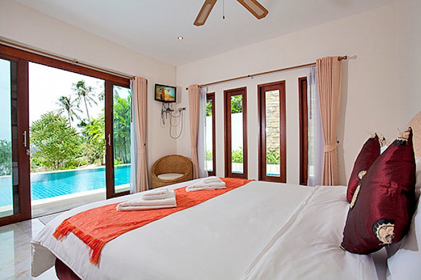 4 BEDROOM SEA VIEW LUXURY HOLIDAY VILLA IN SAMUI – LAM01